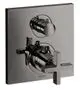 AXOR-HG-AXOR-Citterio-Thermostat-Unterputz-mit-Absperrventil-und-Kreuzgriff-Polished-Black-Chrome-39705330 gallery number 1